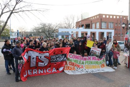 Myriam Bregman en Guernica: “Somos miles los que no queremos seguir este camino de ajuste”