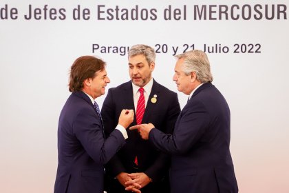 Cerró la LX cumbre del Mercosur con tensiones por tratado de libre comercio con China