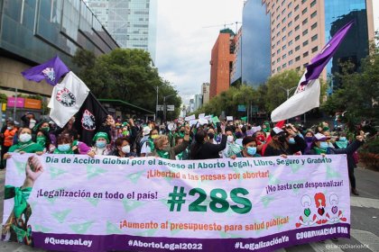 Pronunciamiento de la coordinación 8M en el día de acción global por la legalización del aborto