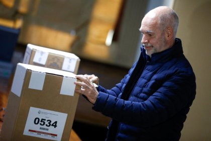 "¡Asesino!": por el crimen de Facundo Molares, repudiaron a Larreta cuando fue a votar