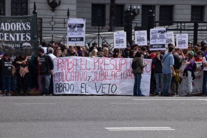 Universitarios responden a Milei: "Si hay veto, habrá paro y una movilización como el 23 de abril"