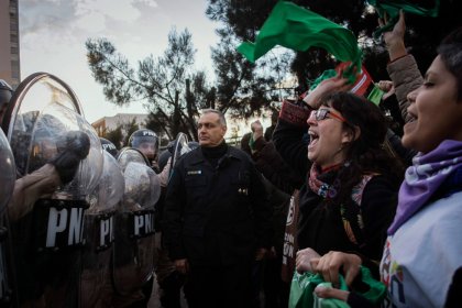 [Galería] Las mujeres al frente y un paro contundente