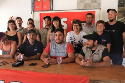 Neuquén: el Frente de Izquierda presentó sus candidatos y propuestas en Centenario