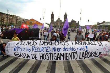 Prepotente, directora del DIF CDMX rompe el diálogo y se burla de los derechos laborales