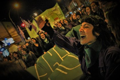 FOTOGALERÍA: El grito por el aborto legal, libre, seguro y gratuito se hizo sentir en Valparaíso