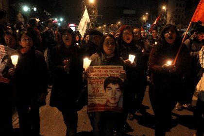 Familias víctimas de Violencia Policial conmemoran asesinato de Manuel Gutiérrez 