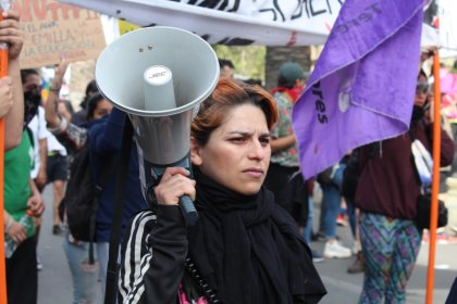 Beatriz Bravo: "somos millones que exigimos fuera Piñera y toda la herencia de la dictadura"