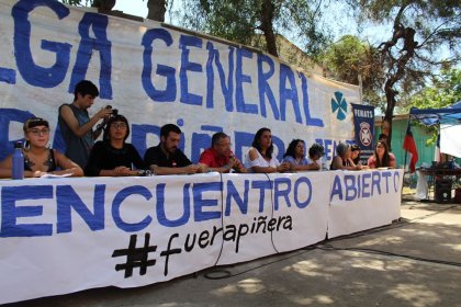 Dirigente Fenats Barros Luco llama a la Huelga General: "Nuestras demandas se ganan en la calle"