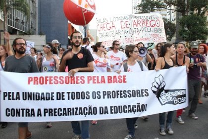 Profesores de San Pablo siguen en huelga contra la intransigencia de Alckmin