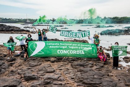 Concordia: la marea verde llegó hasta el río