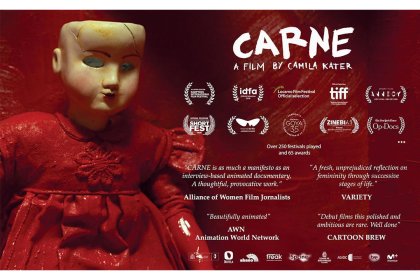 ENTREVISTA CAMILA KATER DIRECTORA Y ANIMADORA DE "CARNE" - YouTube