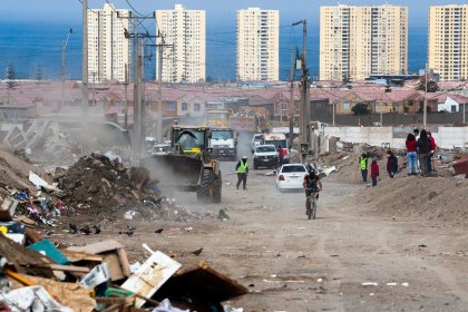 Basural "La Chimba": miseria y negocios percolados