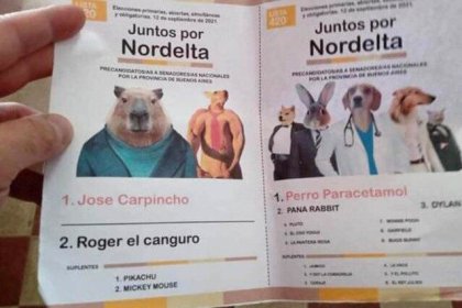 En una escuela, Moreno sacó menos votos que un carpincho