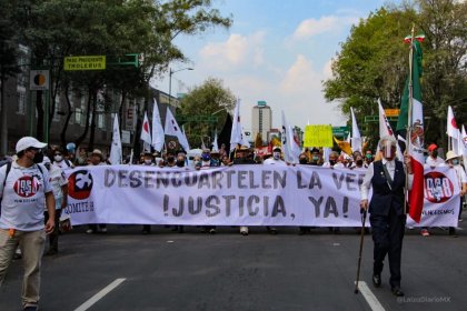 Marcha a 53 años de la masacre de Tlatelolco: ¡Ni perdón, ni olvido!