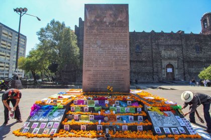 Memoria que florece: Ofrenda del Comité 68 en Tlatelolco