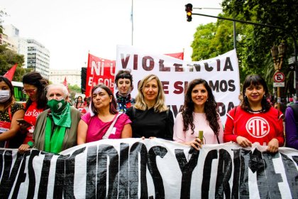 Bregman: “Salimos a la calle para reclamar medidas urgentes contra la violencia machista”