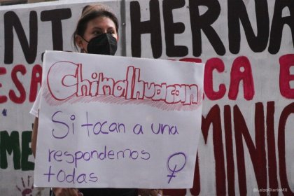 Madres y organizaciones feministas denuncian la represión en Chimalhuacán