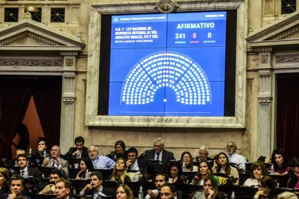 Sesión en Diputados: show mediático, negocios y un avance en VIH