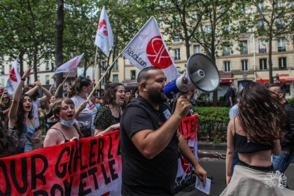 Francia: solidaridad con Anasse Kazib, citado por la policía antiterrorista por su apoyo a Palestina