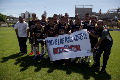 Plantel de Atlanta brindó su apoyo a trabajadores de La Litoraleña