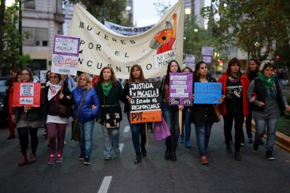 La Plata: Nueva movilización pidiendo justicia por Micaela