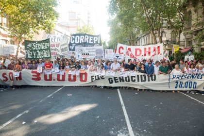 Hoy todos a las calles contra la impunidad a los genocidas