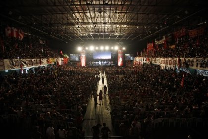 Con el estadio repleto, el PTS cerró un año con más fuerza militante