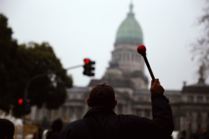 Pepsico, movilización al Congreso