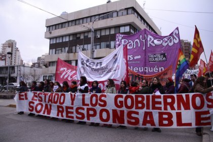 Neuquén se sumó al reclamo de #JusticiaParaAnahí