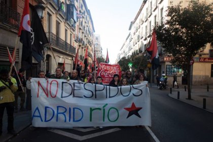 Tres semanas de huelga indefinida en Madrid Río