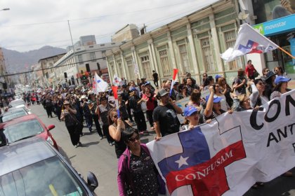 Fotogalería: Paro del Sector Público en Antofagasta