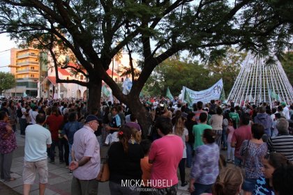 Río Tercero: impactante movilización contra despidos en Fábrica Militar