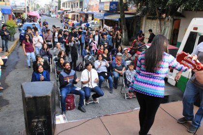 Jornada cultural anticapitalista en el Pedregal de Santo Domingo