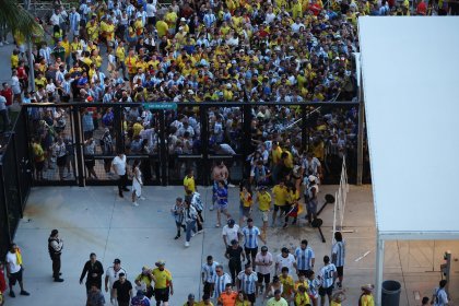 Portazo masivo en la final de la Copa América, aumentan las críticas a EEUU por su organización