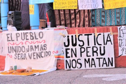 Entrevista a estudiante de Perú: "luchamos por una asamblea constituyente, libre, soberana, plurinacional y feminista"