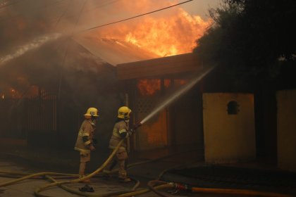 Empresas forestales callan mientras incendios cobran la vida de 26 personas ¡A fortalecer la ayuda obrera y popular!