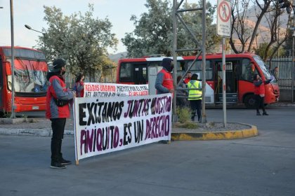 Ante el fin de la concesión, los trabajadores del sindicato de Red Bus exigen la indemnización por años de servicio