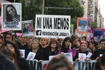 9 años de nuestro primer grito, seguimos exigiendo Ni Una Menos. Basta de femicidios, basta de lesbo-trans-travesticidios