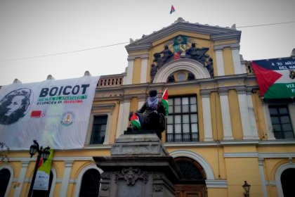 Declaración de trabajadores de Honorarios UChile sobre el acampe estudiantil por Palestina 