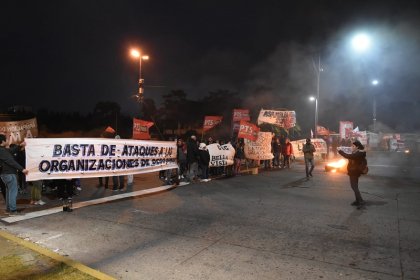 Rosario: corte en la autopista a Buenos Aires contra el ajuste