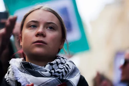 Detienen a Greta Thunberg en una protesta contra el genocidio en Gaza 