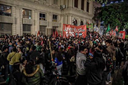 Veto de Milei despertó el enojo: acciones en 38 universidades y tomas en 25 de ellas