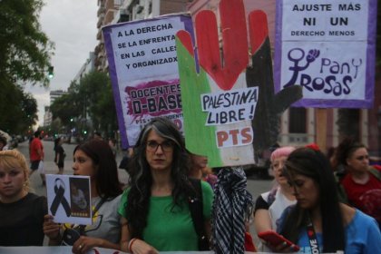 Miles se movilizaron en Córdoba contra la violencia hacia las mujeres