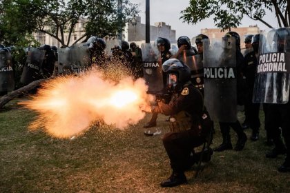 Brasil vendió bombas lacrimógenas al estado peruano para la represión policial