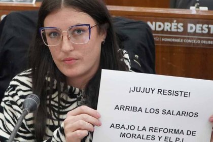  Erica Seitler: "Exigimos la liberación inmediata de nuestro compañero Iván Blacutt y de todos los detenidos en Jujuy"