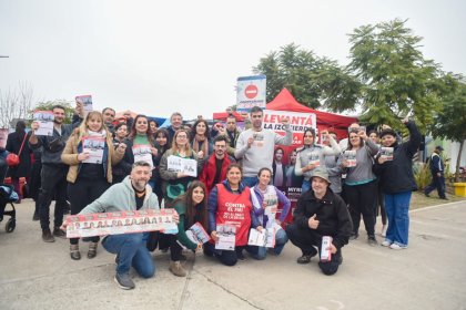 Nathalia González Seligra y Juan Carlos Giordano visitaron Ezeiza junto a Gabriel Padilla y candidatos locales