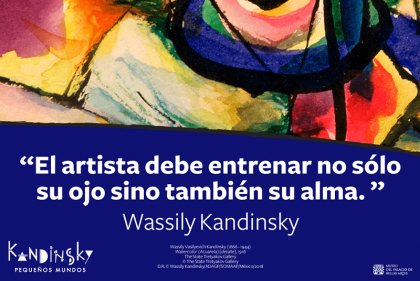 Bellas Artes cerrará 2018 con Kandinsky