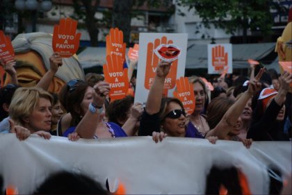 Las mujeres no vamos a retroceder en nuestros derechos