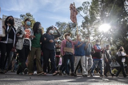 "Pusimos el cuerpo en la pandemia, ahora lo ponemos en la lucha"