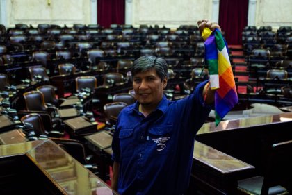 Vilca asumió y juró en el Congreso por el combativo pueblo jujeño 